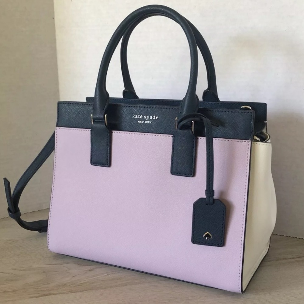Kate Spade Cameron medium satchel lavender - Picture 1 of 8